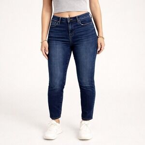 Kut from the Kloth Dark Wash Sienna Skinny Ankle Jeans Womens 2 Stretch Denim XS